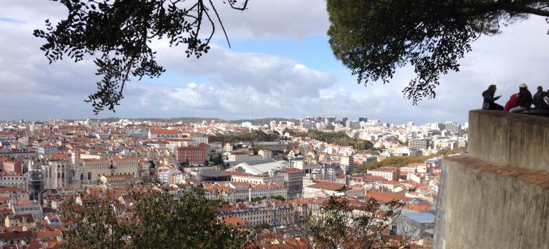 Aussicht vom Castelo de São Jorge über die Stadt