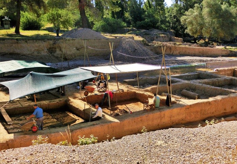 Aktuelle Ausgrabungen in Olympia Westpeloponnes