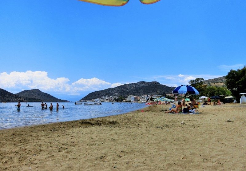 Tolo Strand auf dem Peloponnes