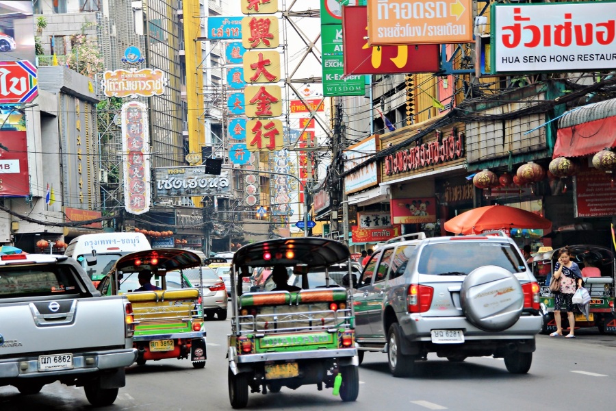 Bangkok Verkehrschaos