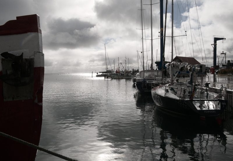 Besuch vom Fehmarn Hafen auf einem Ausflug von Heiligenhafen mit Kindern