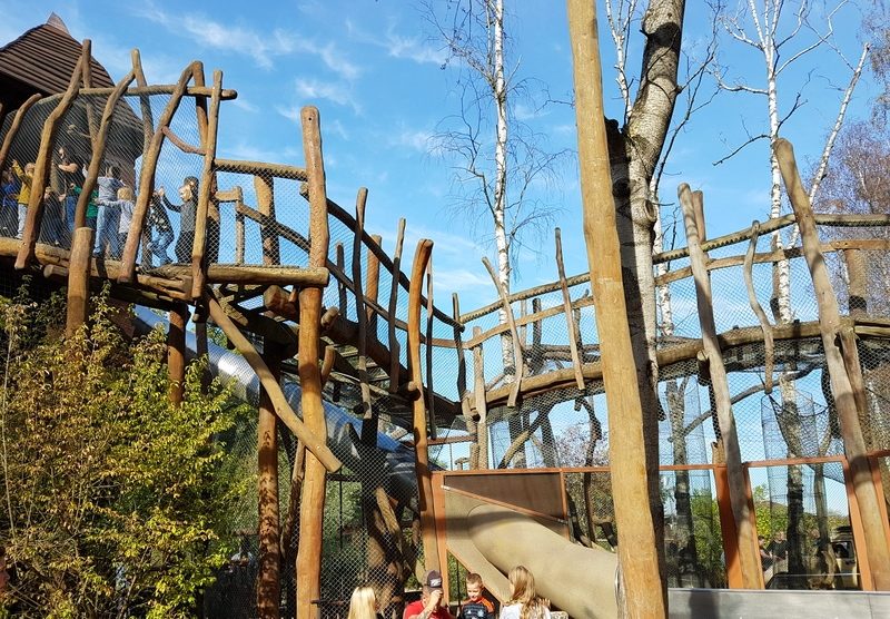 Affengehege Tierpark Essehof in Lehre