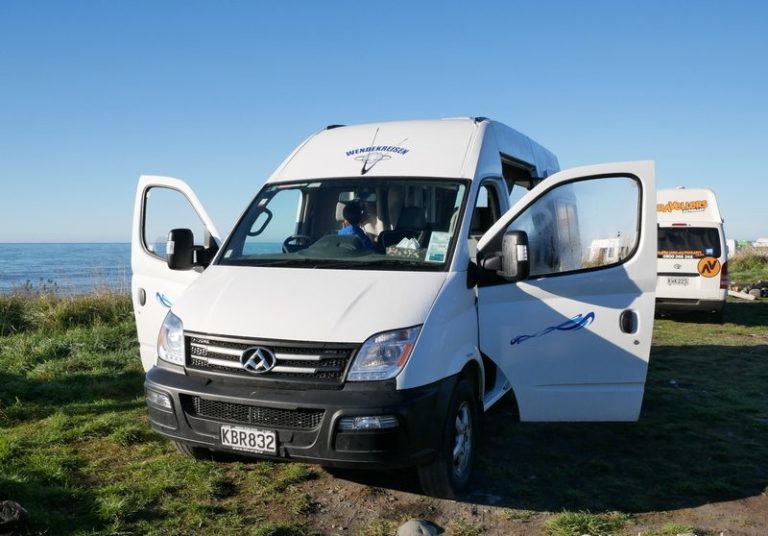 Erfahrung mit Wendekreisen Camper Koru Star 2 ST in Neuseeland