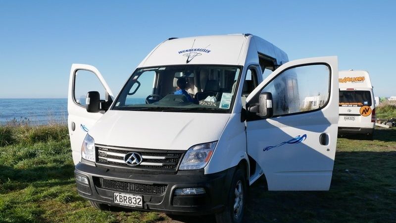 Erfahrung mit Wendekreisen Camper Koru Star 2 ST in Neuseeland