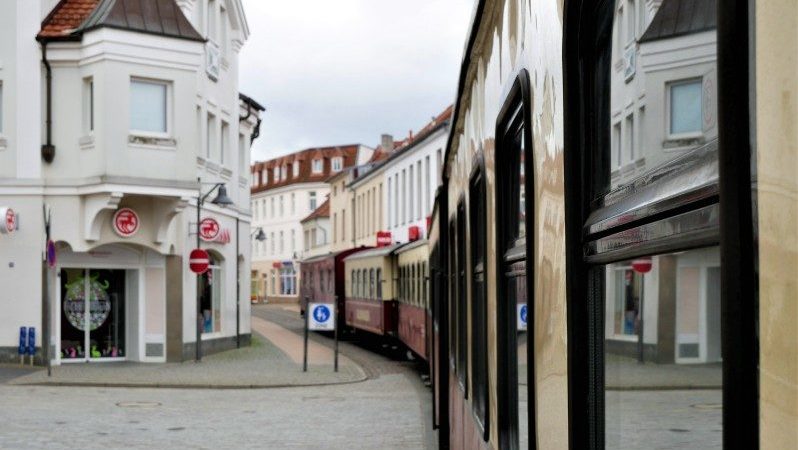 Molli Bahn ab Bad Doberan Molli Bahn in Bad Doberan an der Ostseeküste