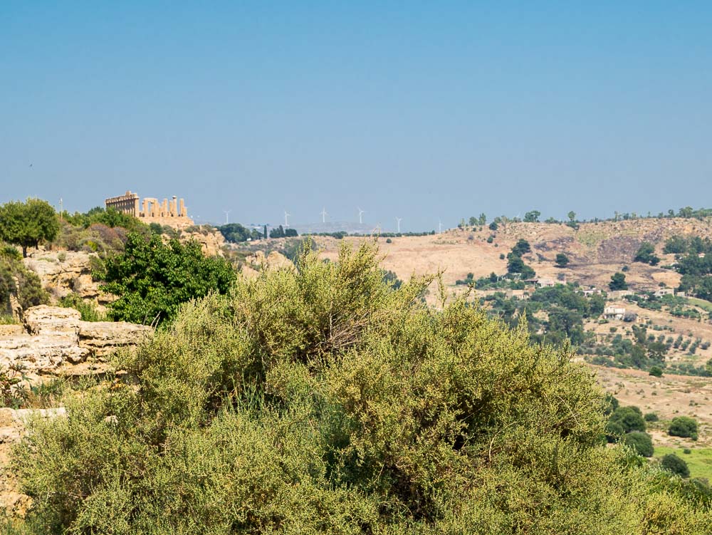 Agrigento Sizilien Tal der Tempel Agrigent Heratempel