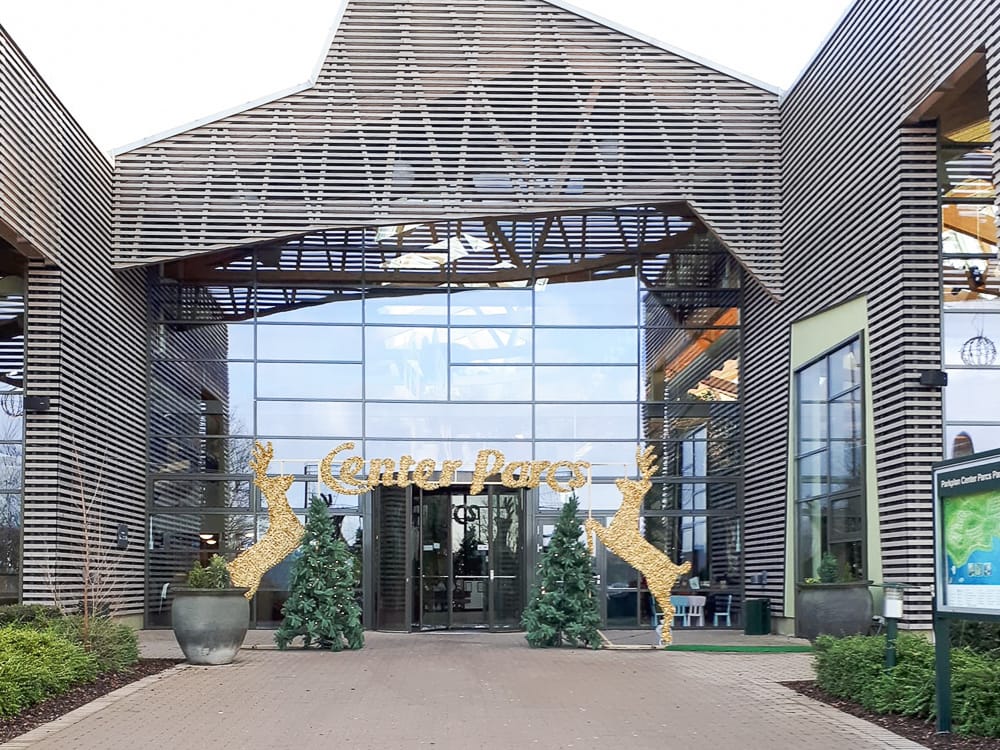 Eingang vom Center Parcs Park Bostalsee © Monika Friedrich