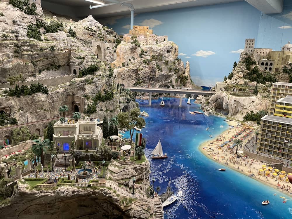 Landschaft im Miniatur Wunderland Hamburg