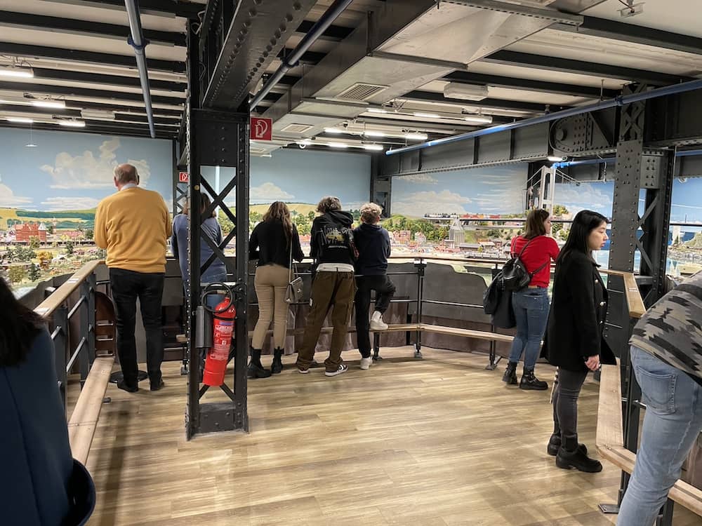 Abends im Miniatur Wunderland Hamburg