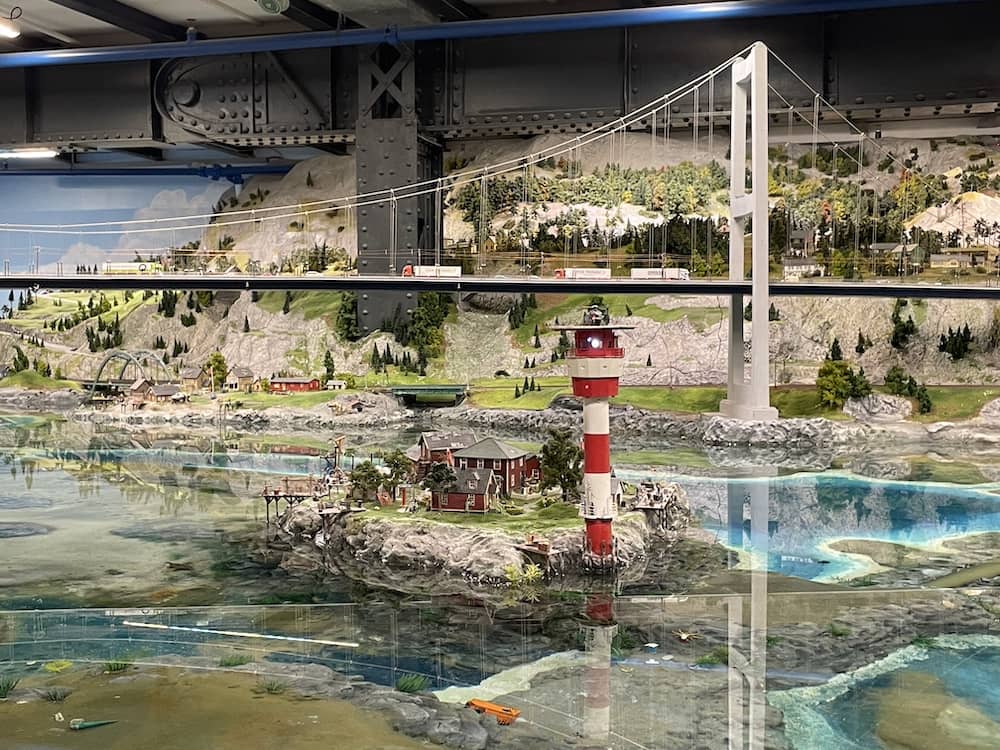 Landschaft im Miniatur Wunderland Hamburg