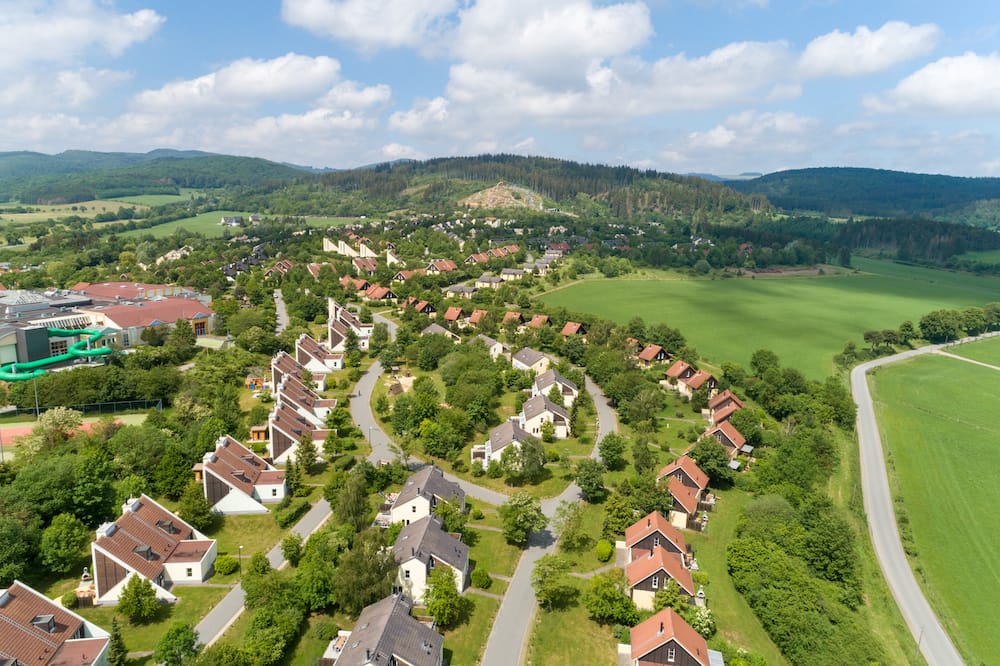 Lage vom Center Parcs Hochsauerland