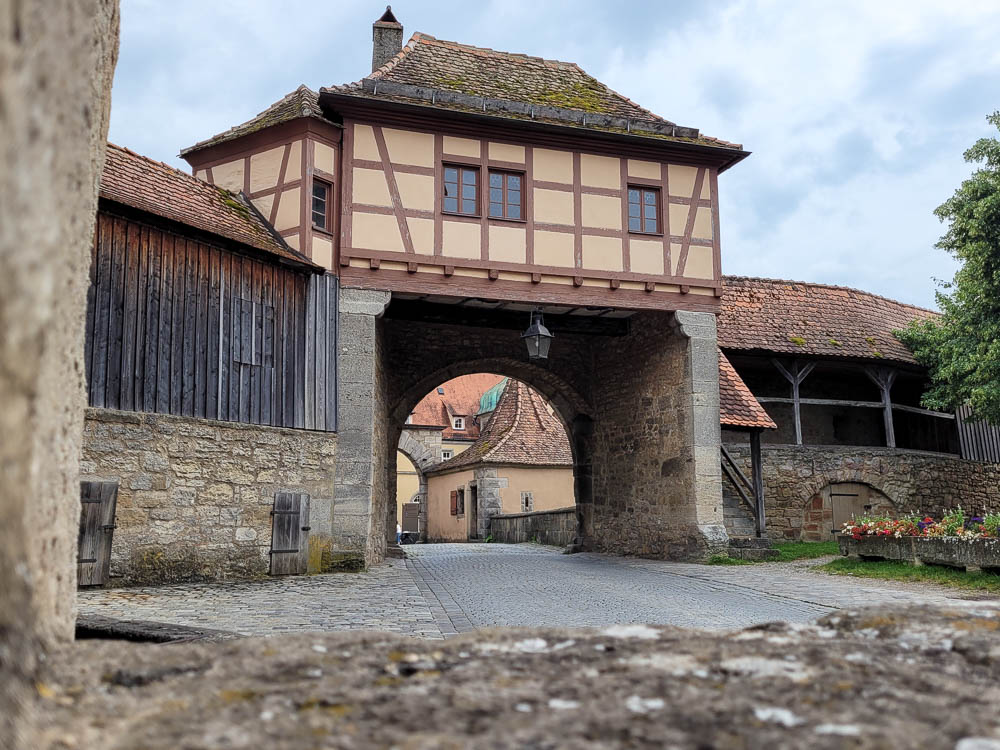 Rothenburg ob der Tauber Sehenswürdigkeiten Spitaltor