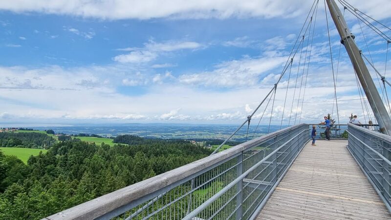 Der Skywalk Allgäu in Scheidegg