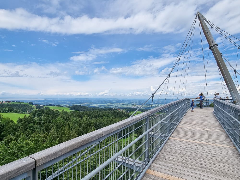 Der Skywalk Allgäu in Scheidegg