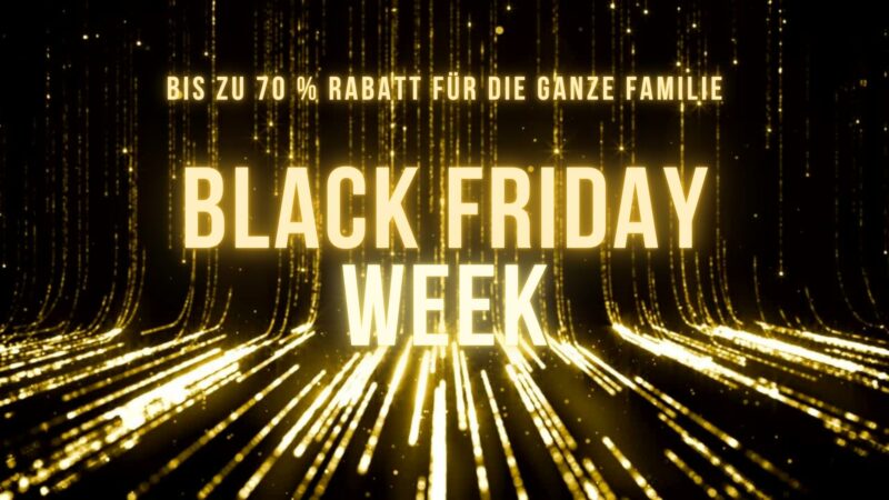 Black Friday Reisen und Spielzeug