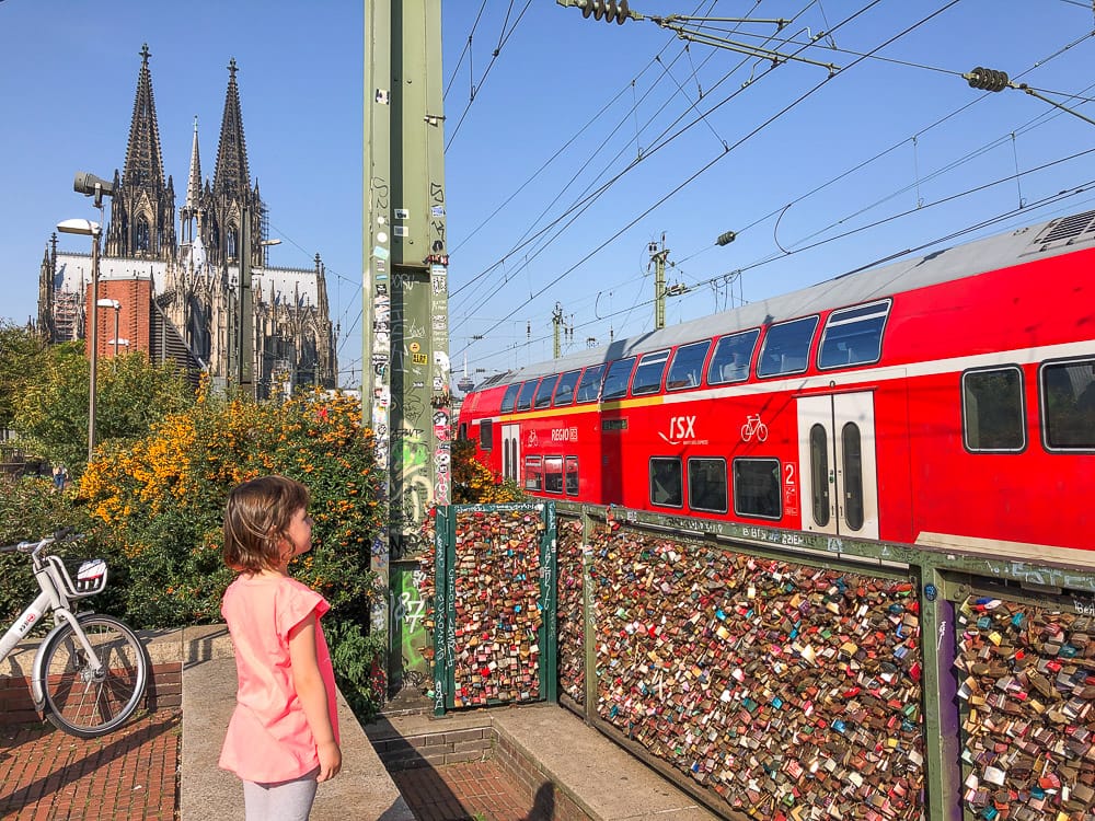 Züge gucken in Köln mit Kindern