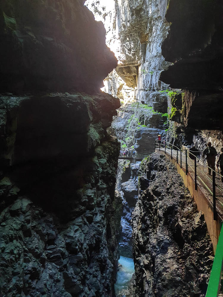Breitachklamm Allgäu mit Kindern