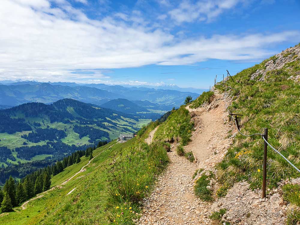 Ausblick vom Hochgrat Allgäu
