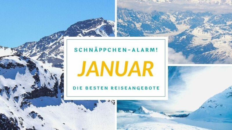 Reisedeals Januar