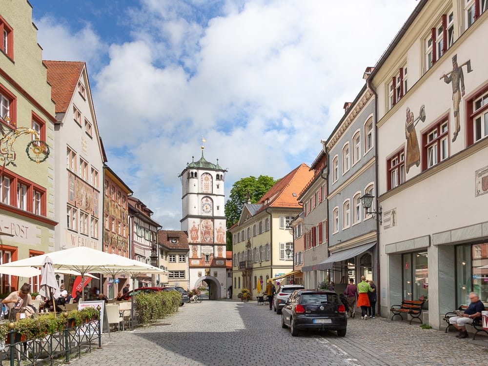 Ausflug nach Wangen im Allgäu bei einem Urlaub im Kinderhotel in Bayern