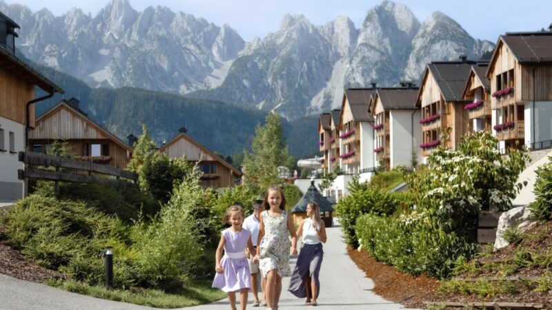 Aussicht Hotel Dachsteinkönig Familienhotel Österreich Aussicht Hotel Dachsteinkönig Familienhotel Österreich