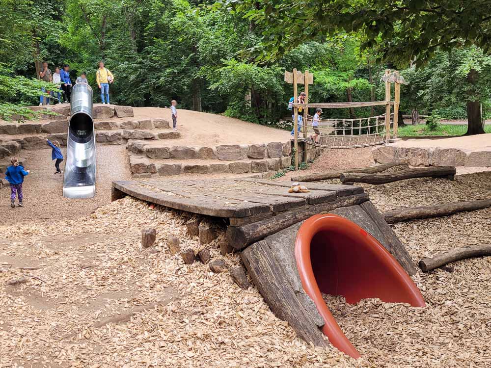 Mannheim mit Kindern Käfertaler Wald