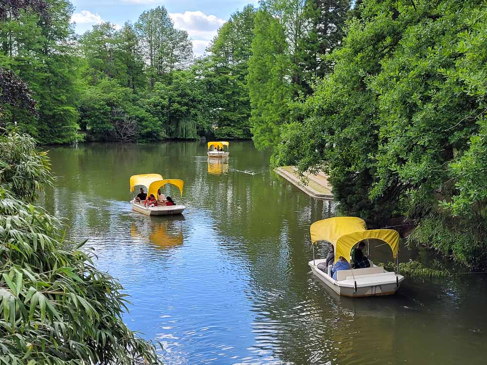 Mannheim mit Kindern Luisenpark Gondolettas