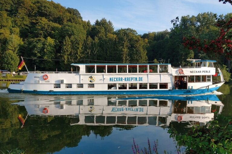 Neckarschifffahrt Stuttgart Neckar Käptn Neckar Perle