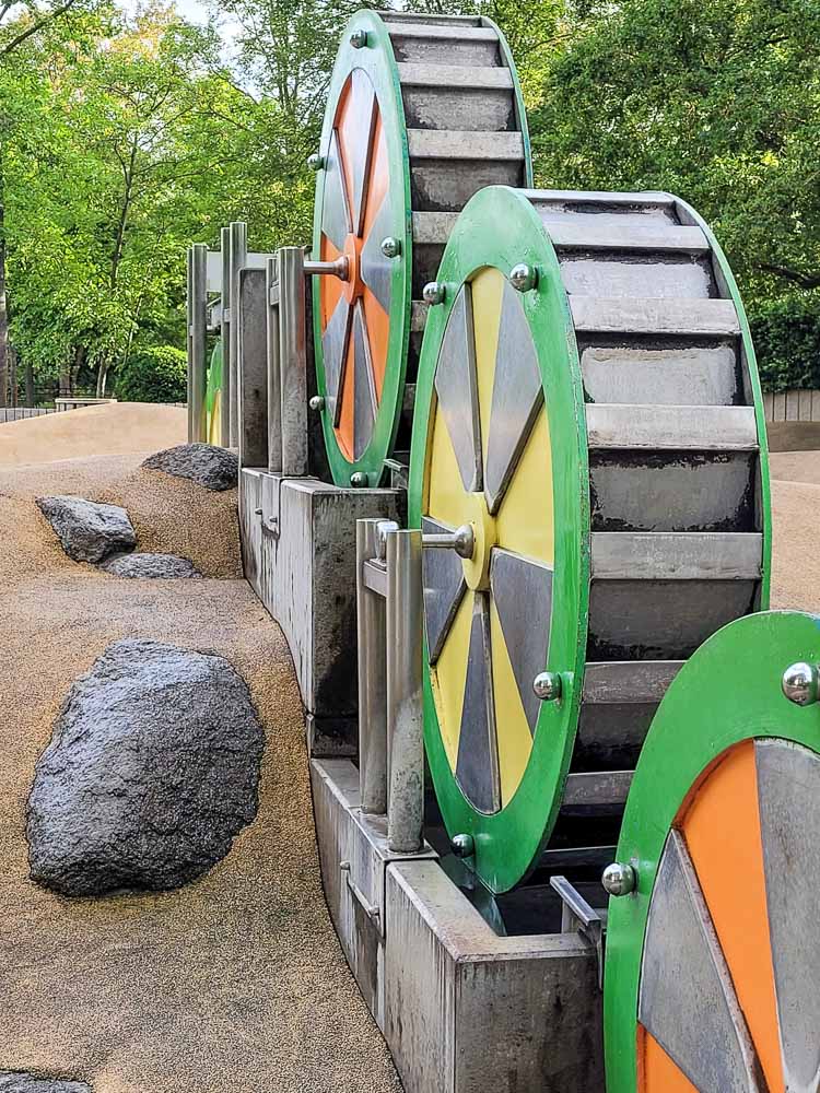 Wasserspielplatz Luisenpark Mannheim Spielplätze