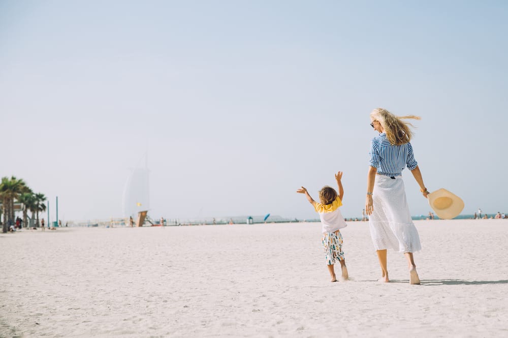 Ausflugsziele am Wasser und Strand in Dubai mit Kindern