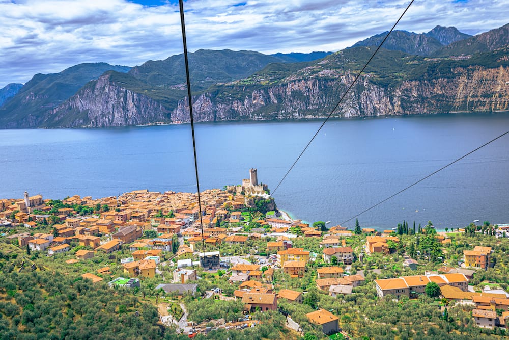 Ausflug mit der Monte Baldo Seilbahn am Gardasee