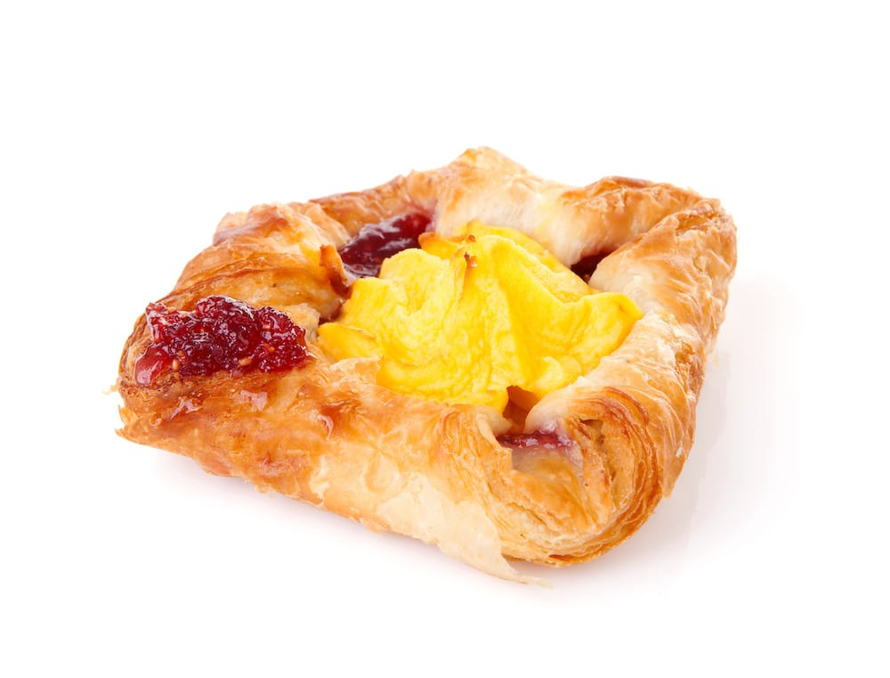 Snacks mit Blätterteig süß