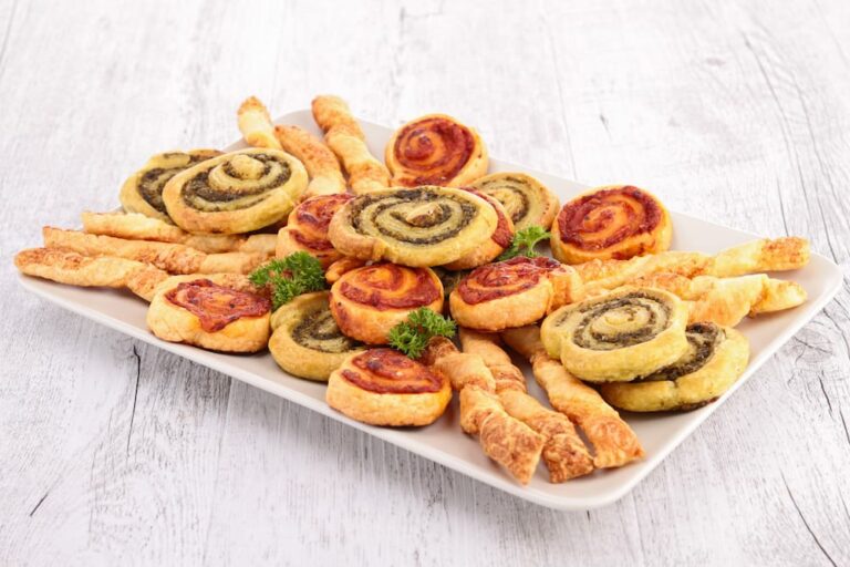 Blätterteig Snacks und Blätterteig Fingerfood