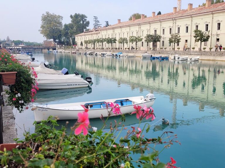 Gardasee im Herbst Peschiera del Garda