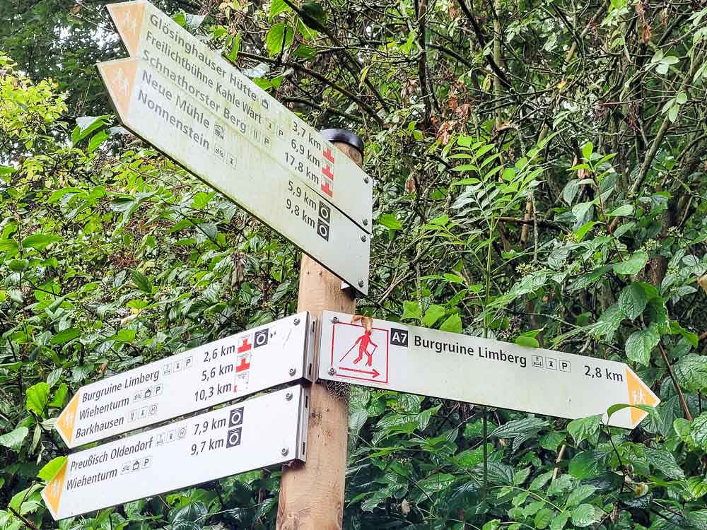 Preußisch Oldendorf Wanderwege