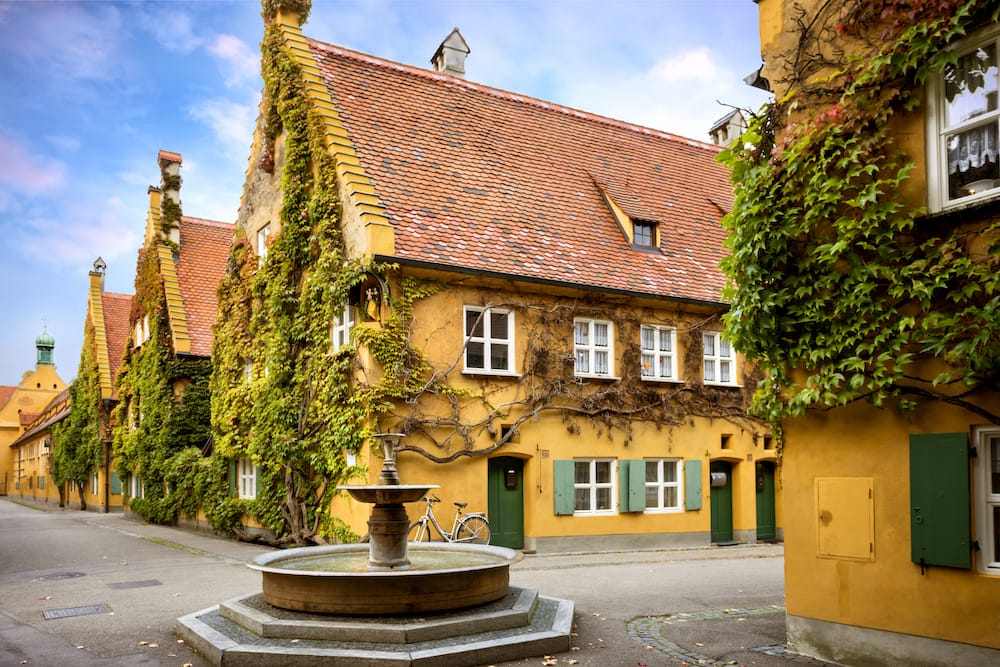 Die Fuggerei Augsburg mit Kindern