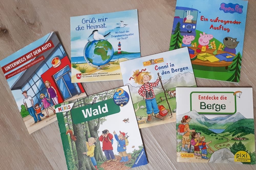 Bücher für Kinder zum Thema Urlaub