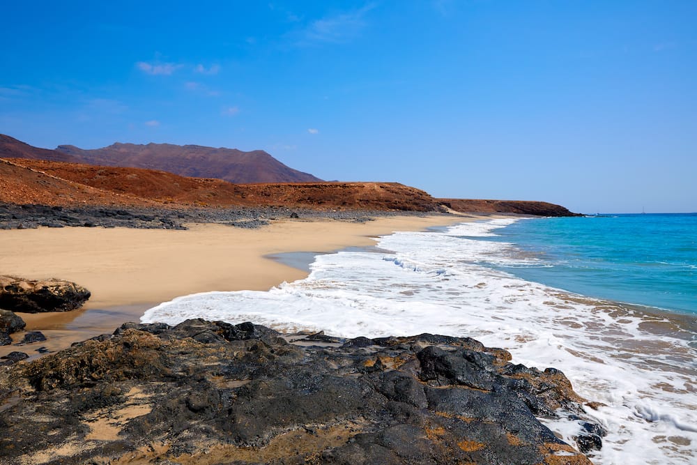 Tagesausflug nach Fuerteventura mit Kindern wie zum Strand von Jandia