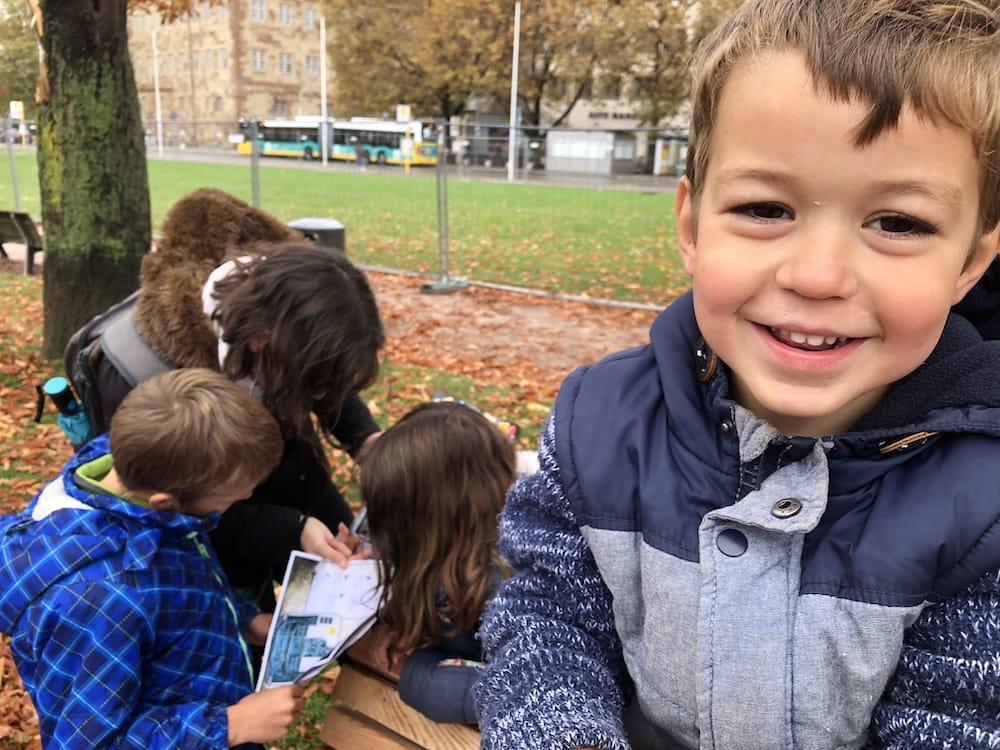 Die Stadtpiraten Schnitzeljagd in Stuttgart mit Kindern