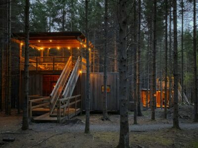 Ferienhaus im Wald von Nutchel Cabins
