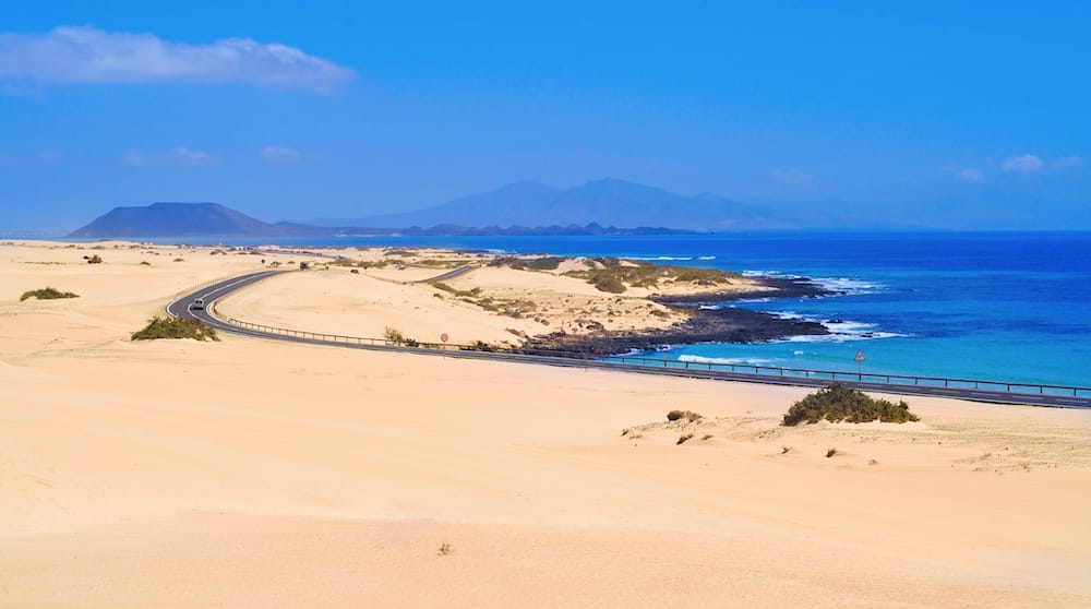 Ausflug in den Parque Natural de Corralejo auf Fuerteventura mit Kindern