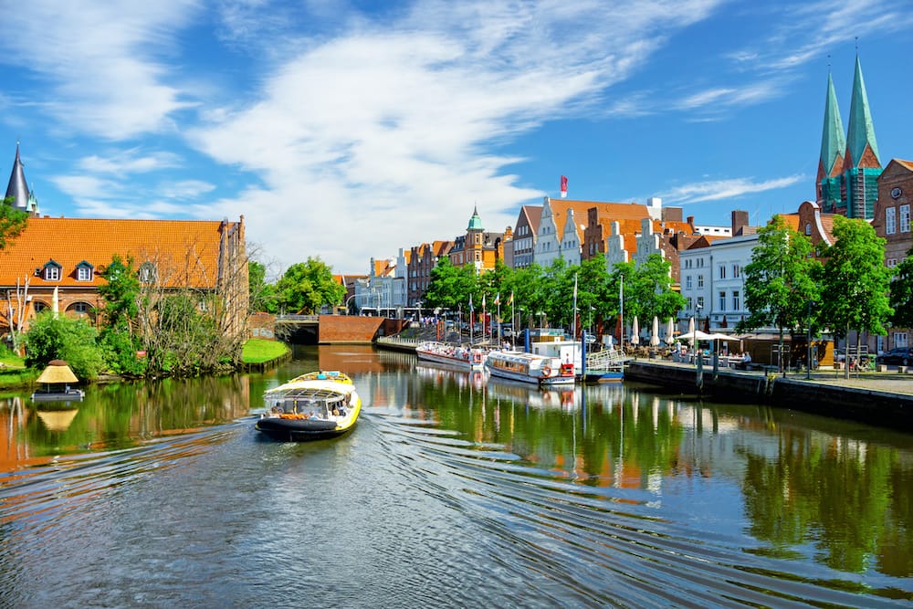 Bootstour durch Lübeck