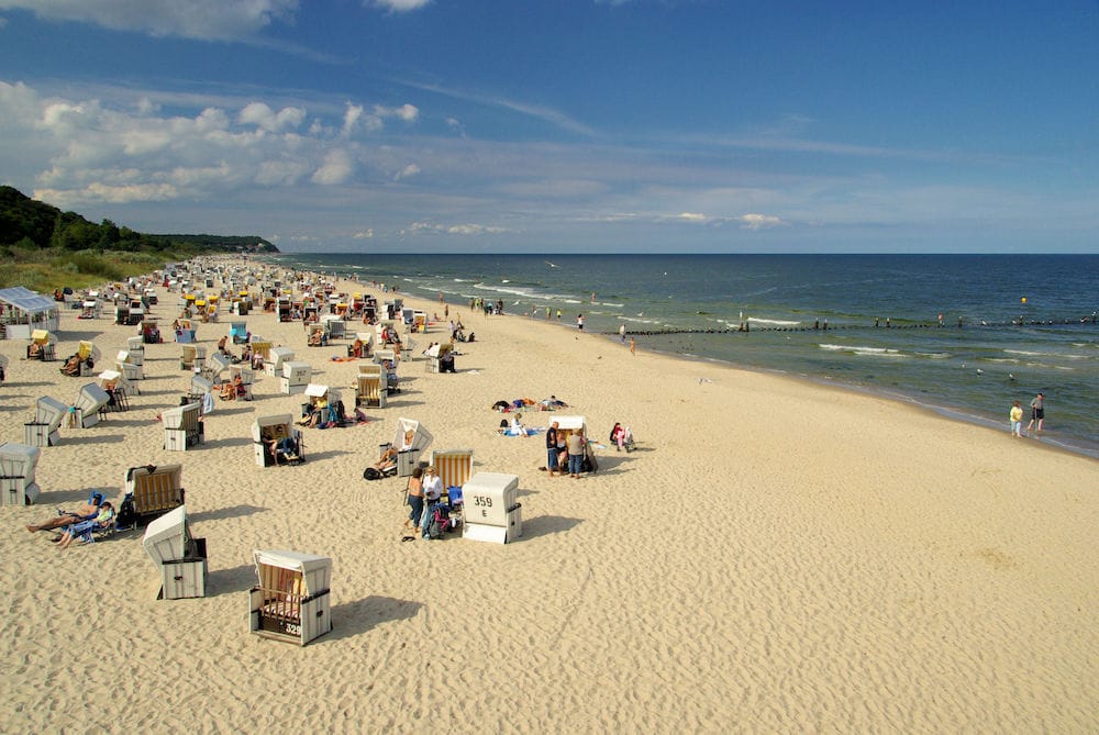 Kinderhotels Usedom wie am Strand von Heringsdorf