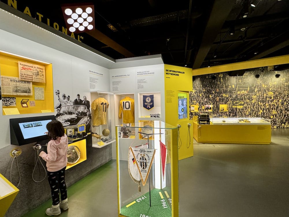 Besuch im Borusseum Dortmund mit Kindern