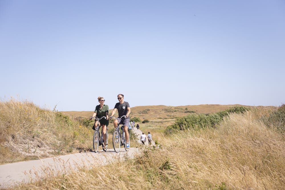 Freizeitaktivitäten in den Dünen in den Landal Parks auf Texel