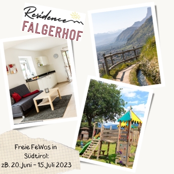 Residence Falgerhof Ferienwohnungen in Südtirol für Familien