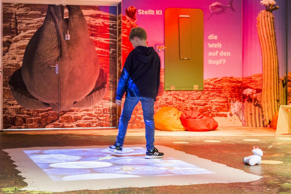 KI im Deutschen Museum Bonn, einem Kindermuseum in NRW