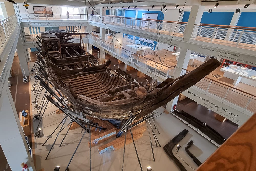 Kogge im Deutsches Schifffahrtsmuseum in Bremerhaven