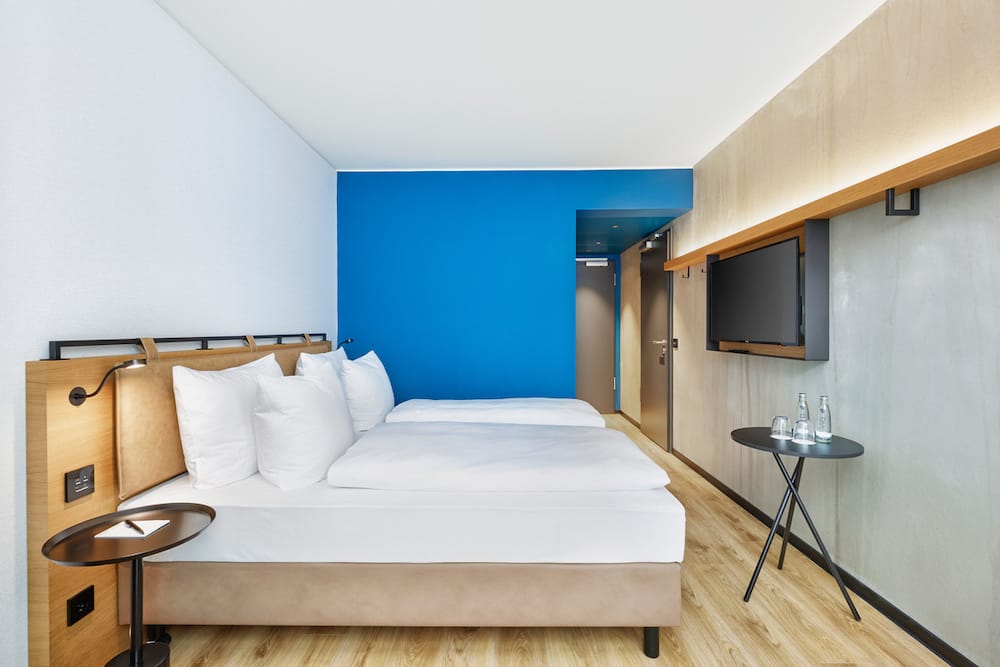 Komfort-Doppelzimmer im H2 Hotel Leipzig Familienhotel