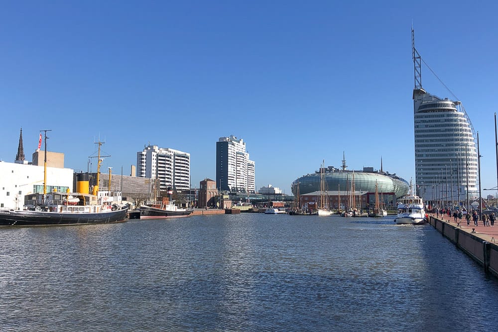 Schöner Anblick beim Ausflug nach Bremerhaven